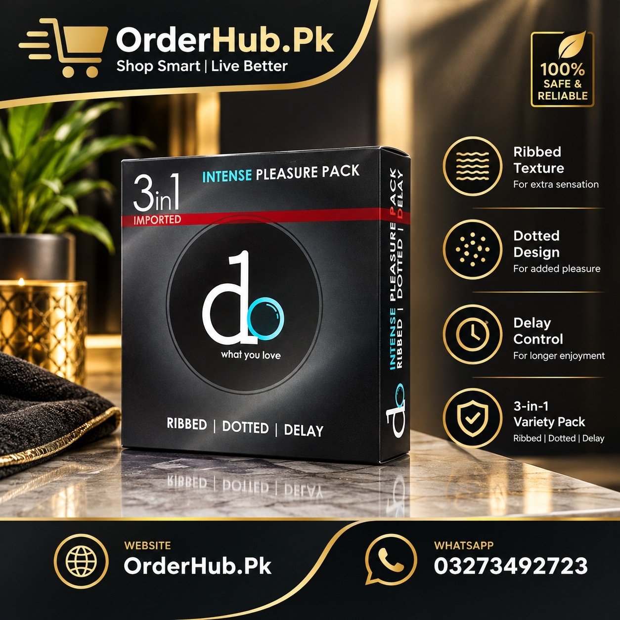 Do 3-in-One Condoms in Pakistan