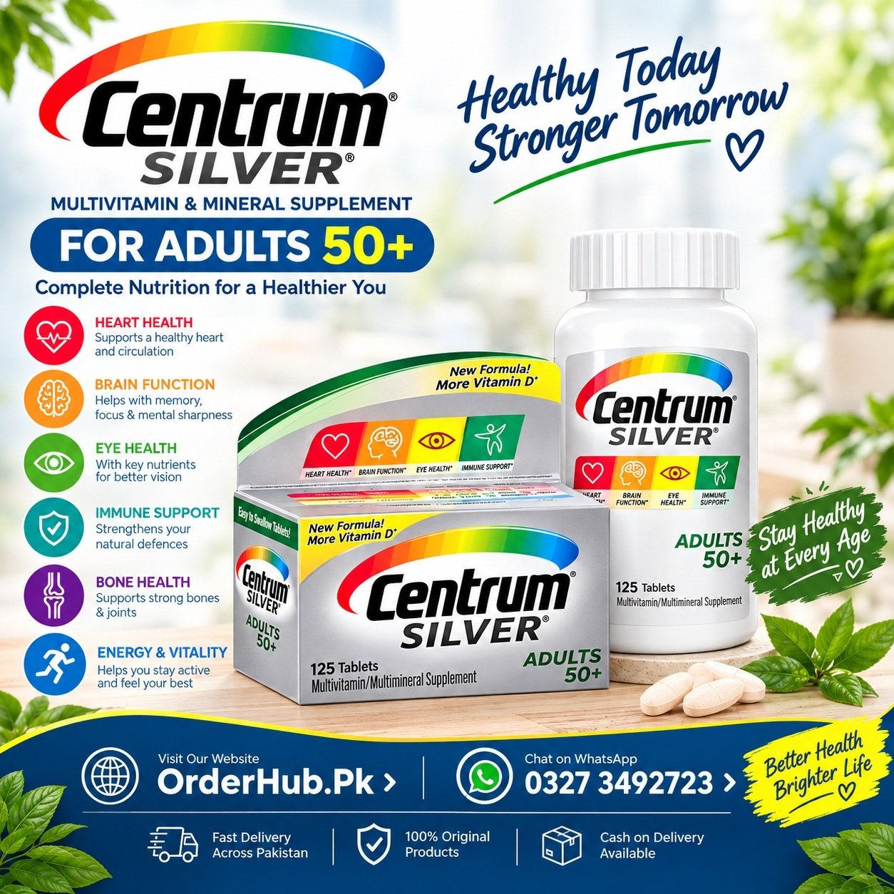 Centrum Silver in Pakistan