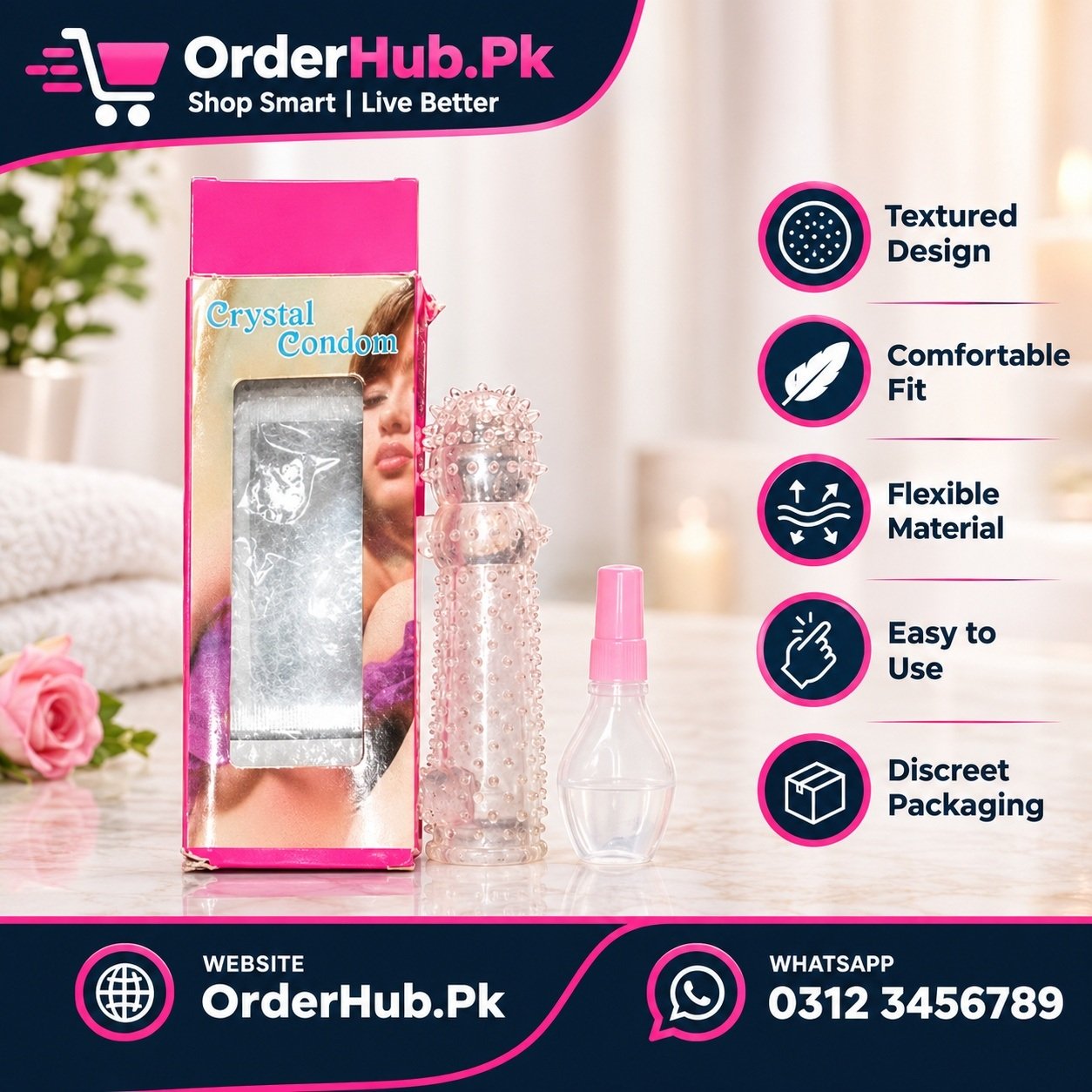 Crystal Condoms in Pakistan