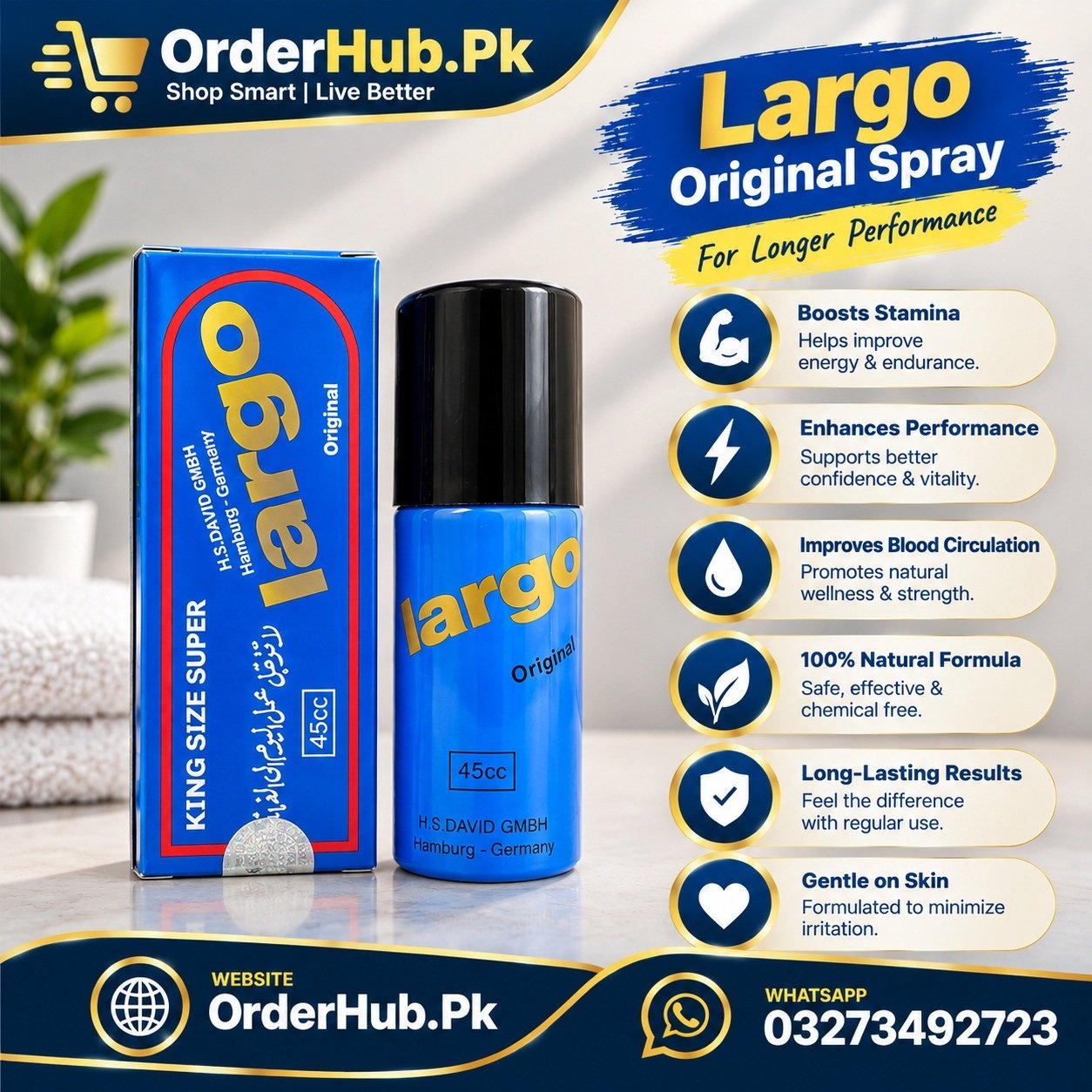 Largo Delay Spray in Pakistan