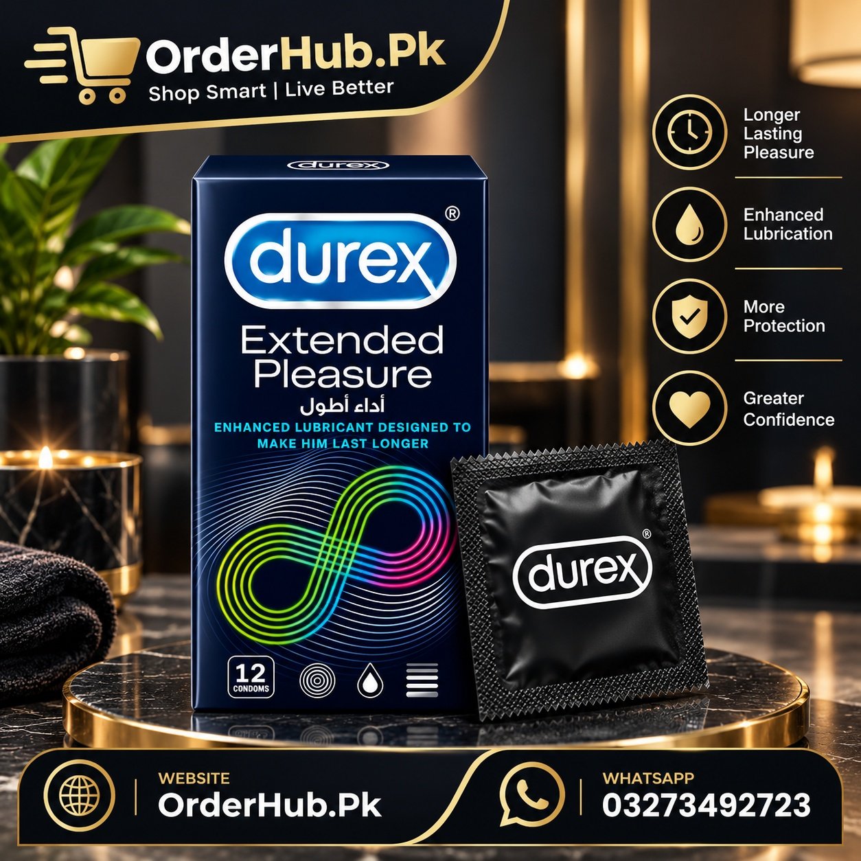 CONDOMS & LUBRICANTS