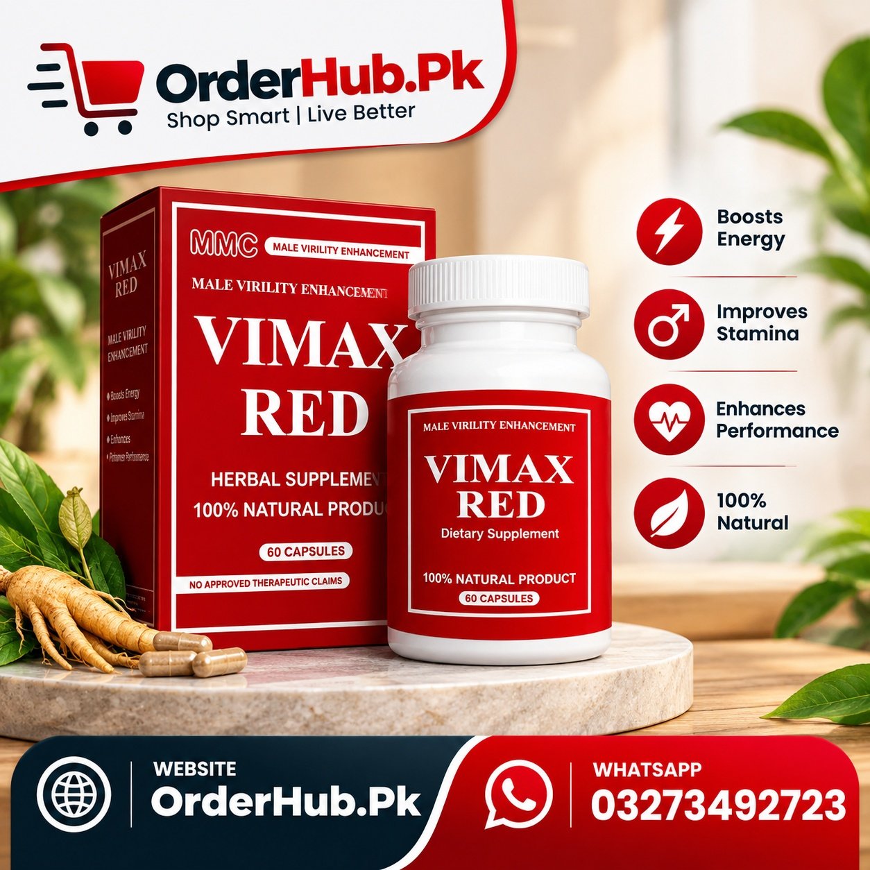 Vimax Red Capsules in Pakistan