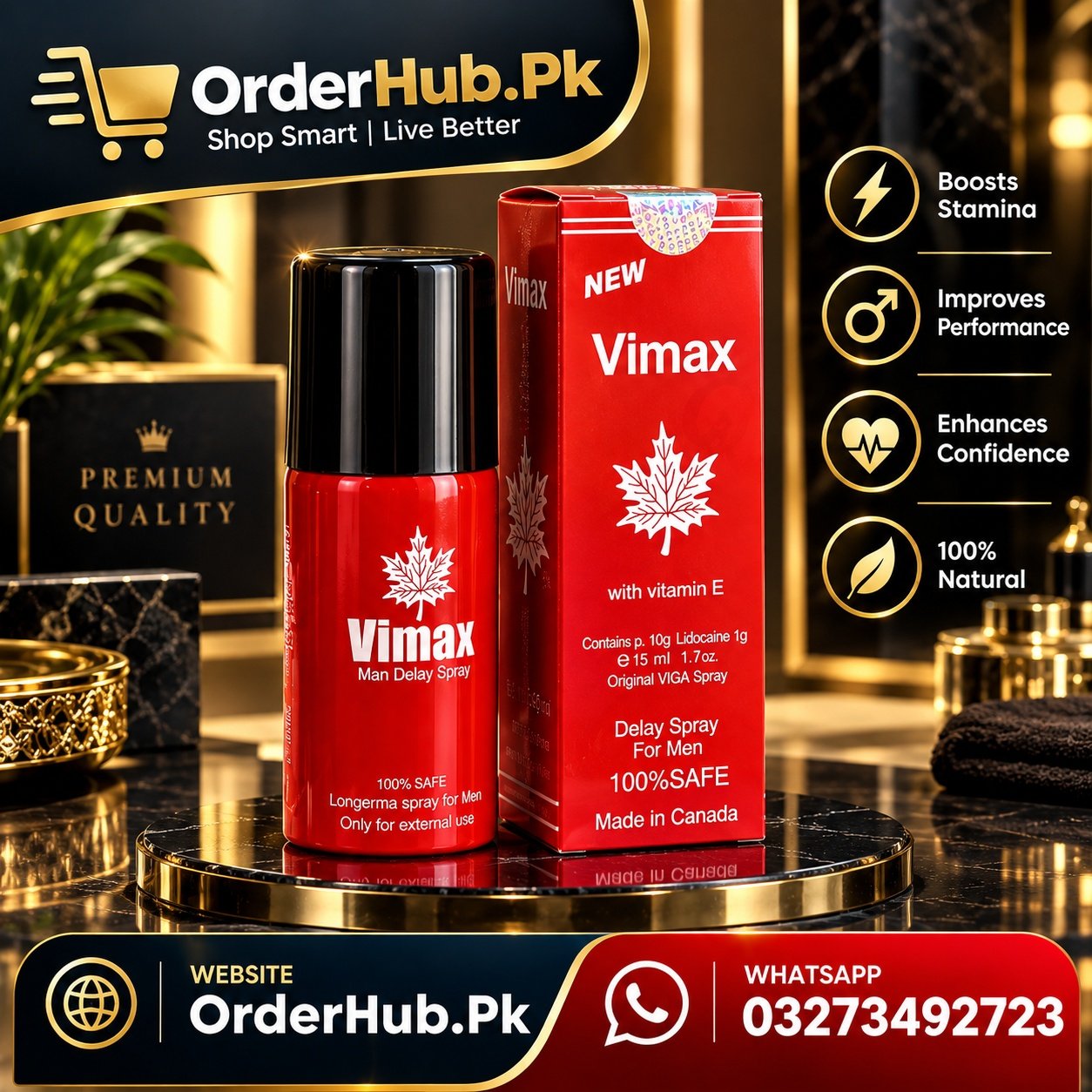 Vimax Delay Spray in Pakistan