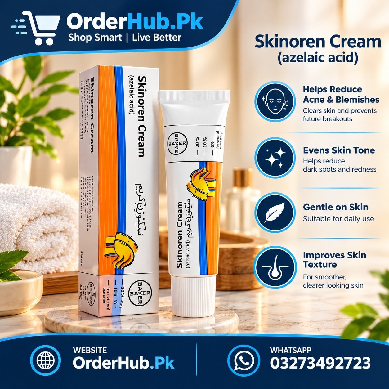 Skinoren Cream in Pakistan