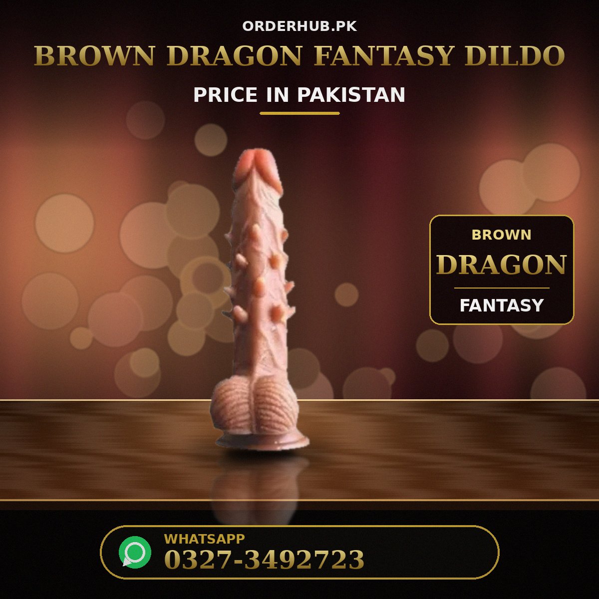 Brown Dragon Fantasy Dildo Price In Pakistan